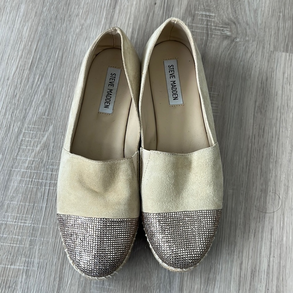 Steve Madden Cream Shoes 8.5